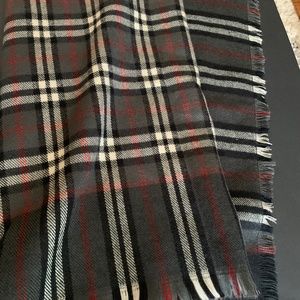 Oversized  Designer Scarf Plaid, Balmain